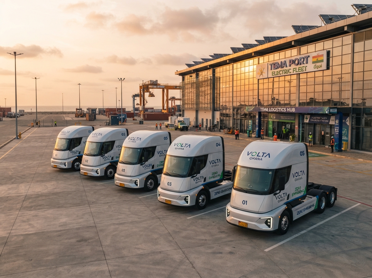 2026 Fleet of 5 Tesla Semi Commercial Haulers